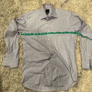 David Donahue Dress Shirt, Trim Fit, 16-34/35
